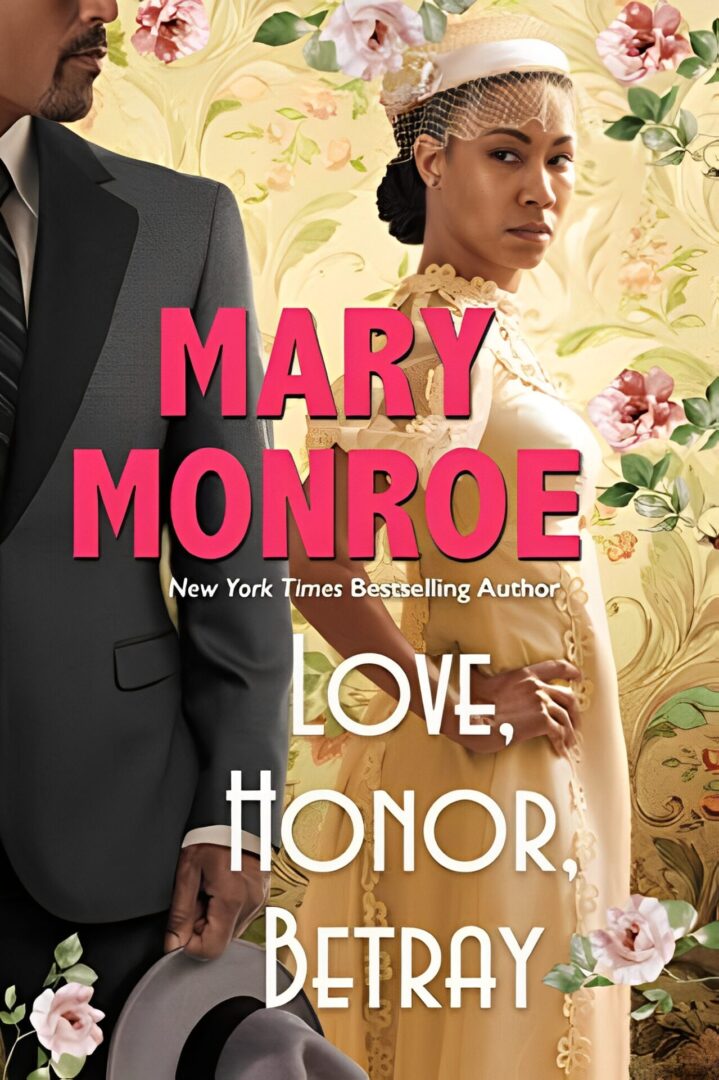 Book cover: "Love, Honor, Betray" by Mary Monroe.