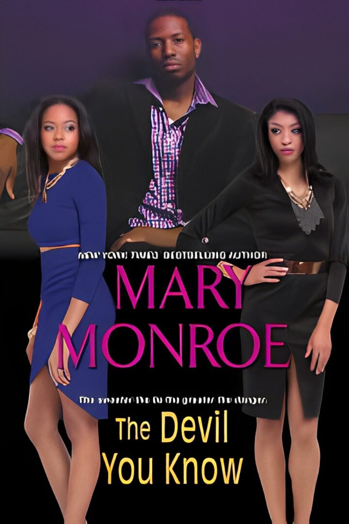 Book cover: "The Devil You Know" by Mary Monroe.